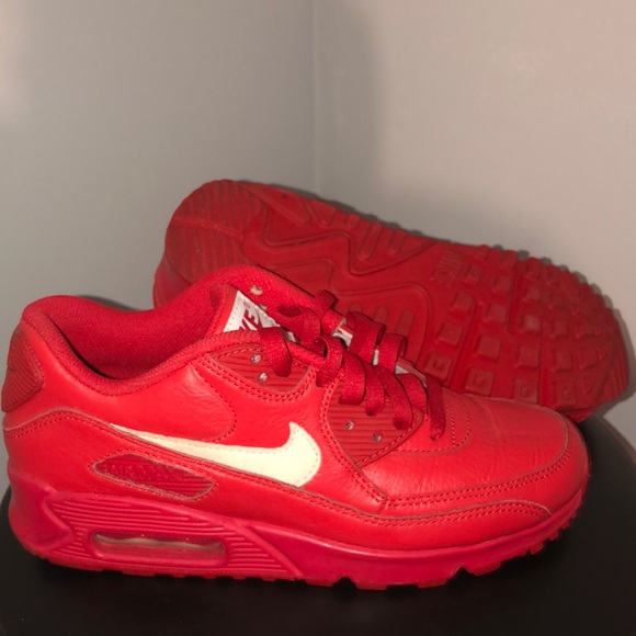 Red Nike AirMax 90 - Picture 2 of 4